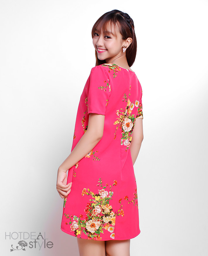 Đầm Camellia Xinh Xắn